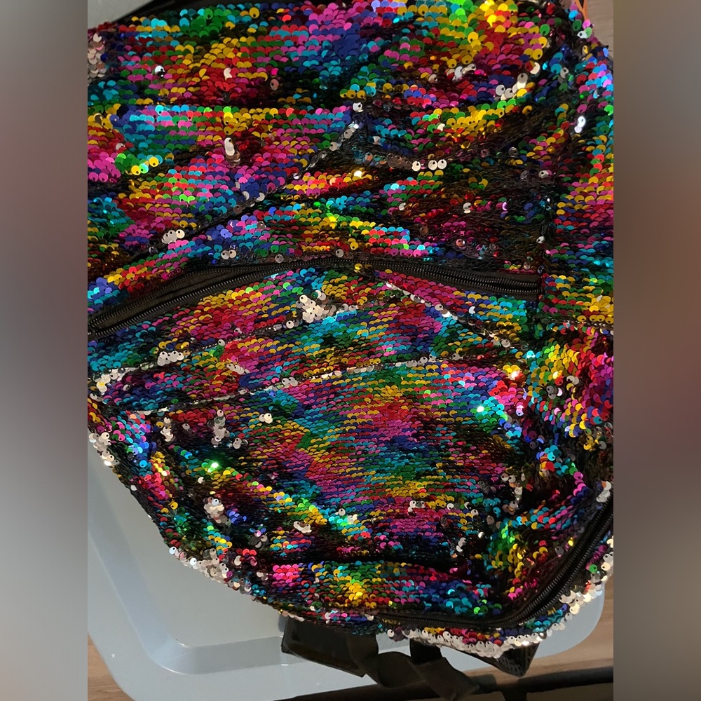 Color changing school backpack